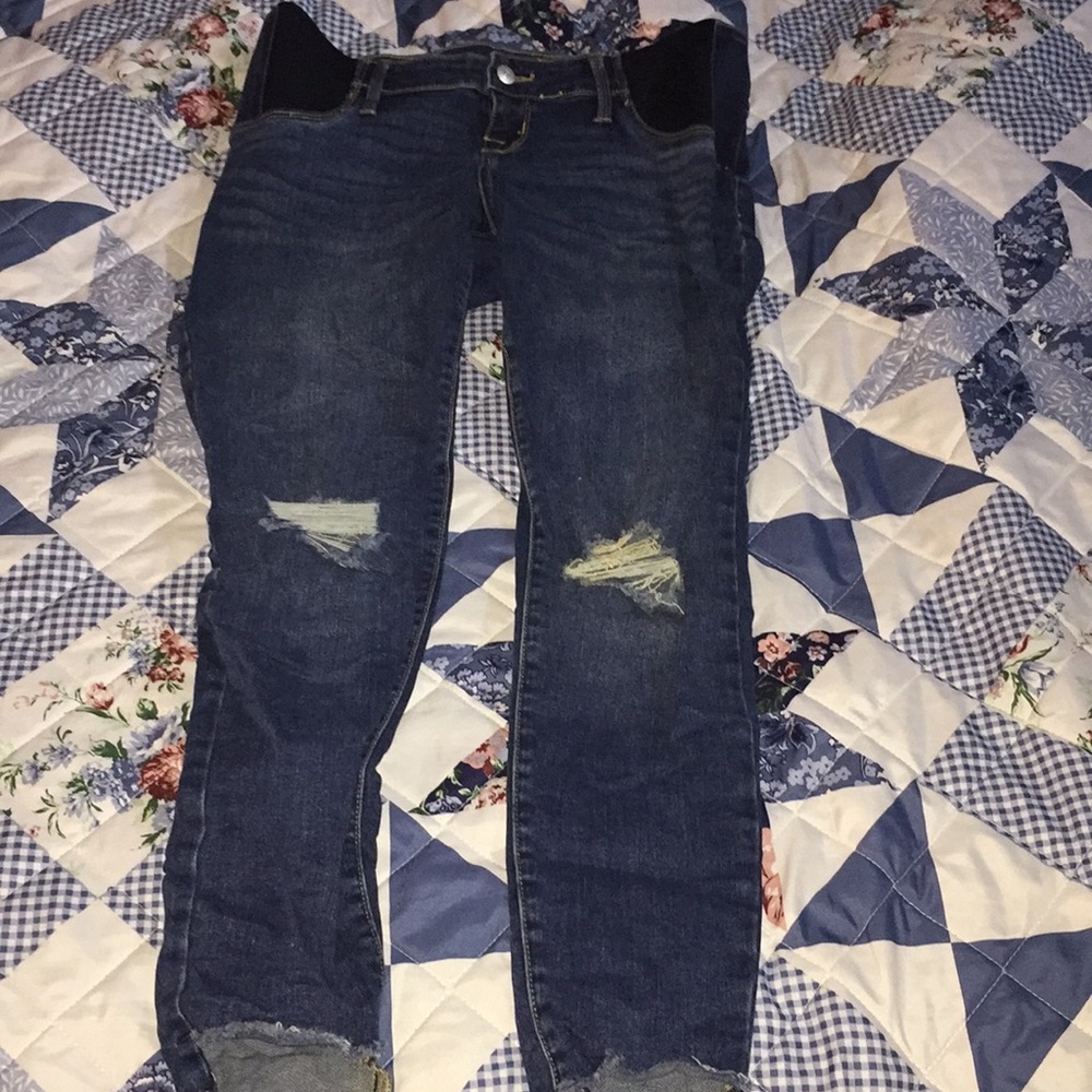 Isabel maternity distressed skinny jeans size 2